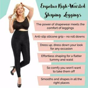 Shapermint Essentials High-Waisted Shaping Leggings small